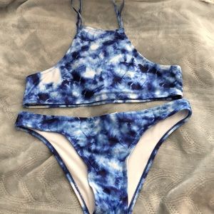 Tie dye bikini